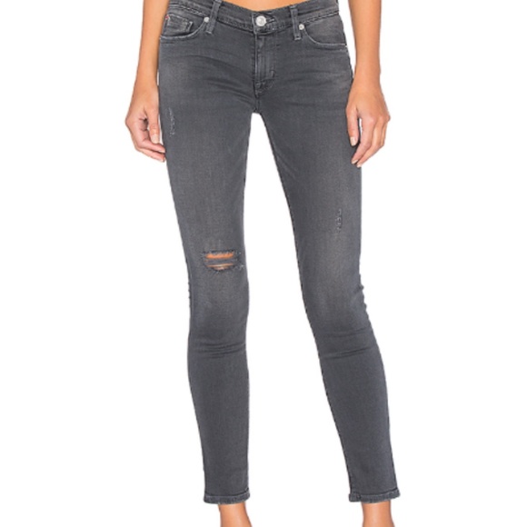 Hudson Jeans Denim - Hudson GRAY Krista Ankle Super Skinny Jeans - 32